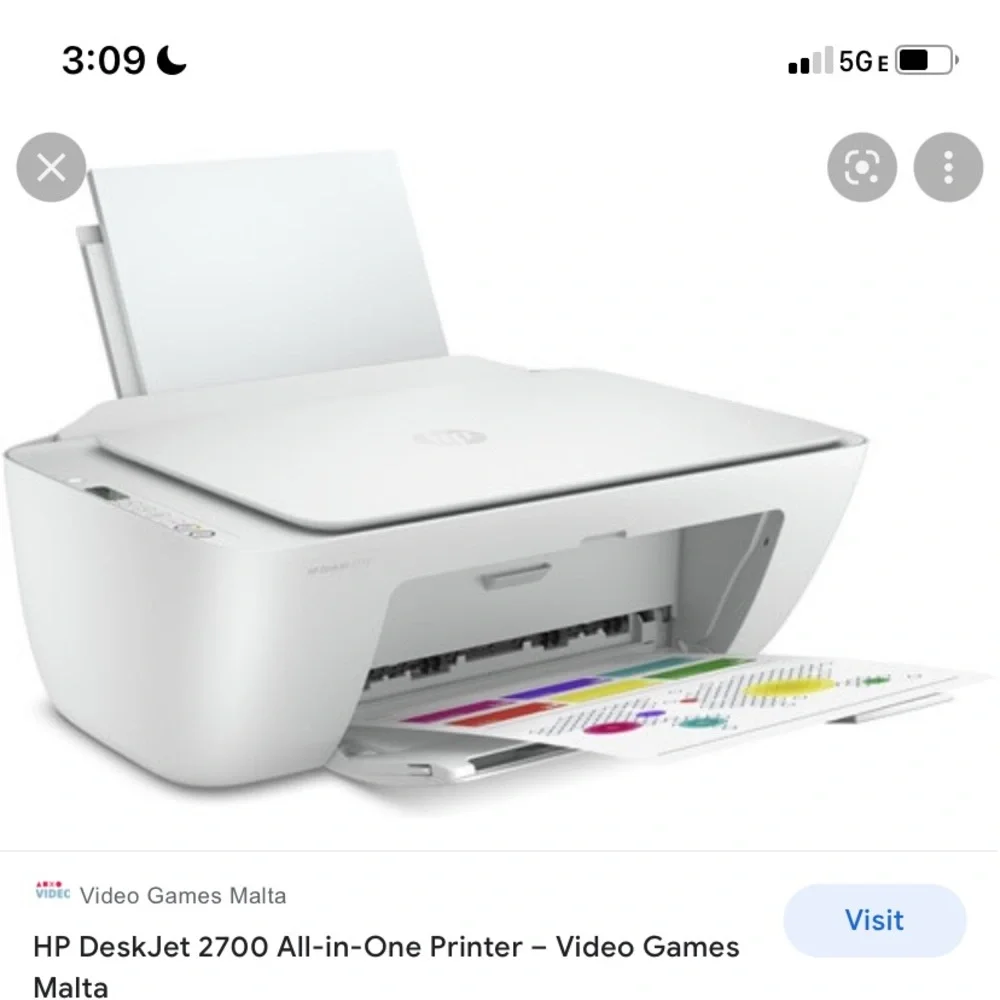 Hp DeskJet 2700 All-in-one Printer